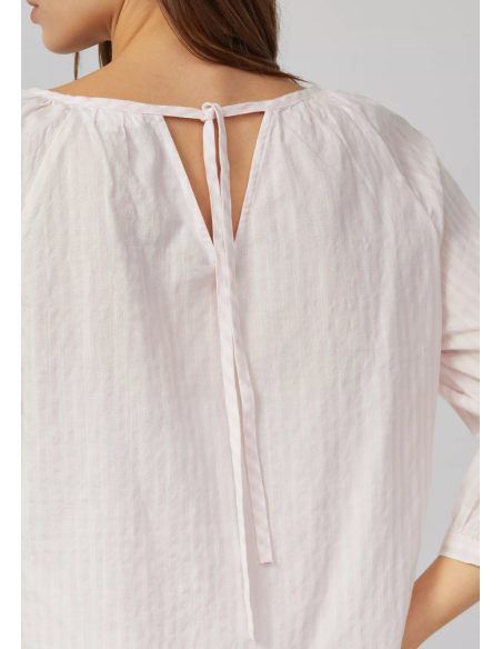 S.OLIVER Cotton-viscose blend blouse with gathering 2174663-41G1 | BON FASHION
