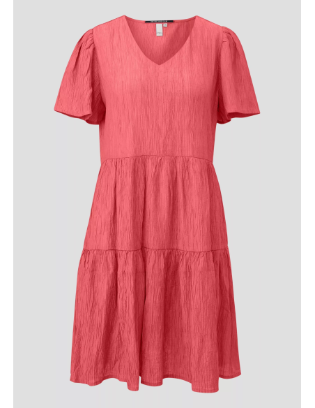 S.OLIVER Knee-length tiered dress 2180227-3101