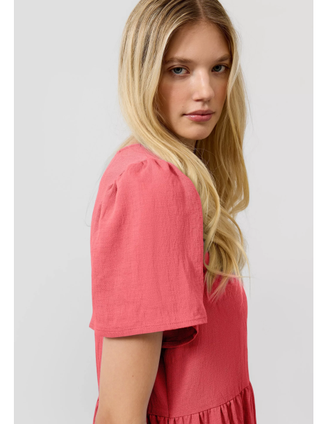 S.OLIVER Knee-length tiered dress 2180227-3101