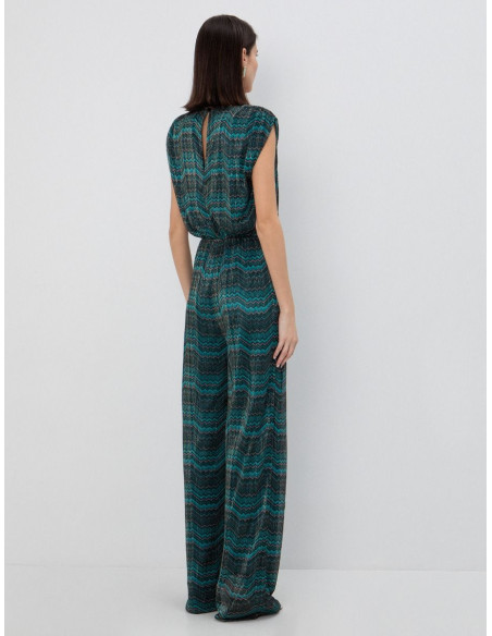 TOI & MOI Lurex ολόσωμη φόρμα εμπριμέ 20-5976-126