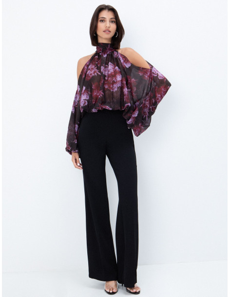 TOI & MOI Floral μακρυμάνικη μπλούζα 30-5910-226