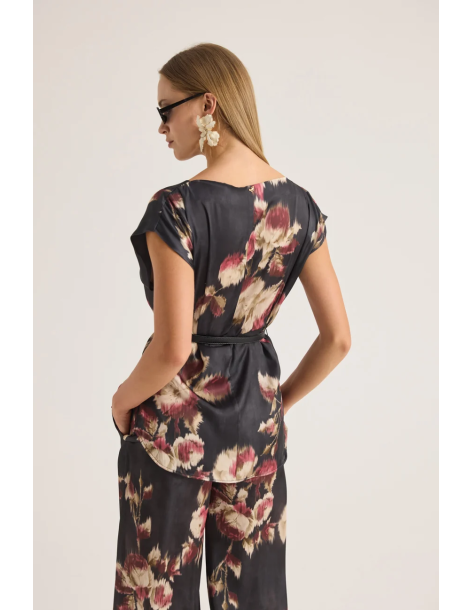 ENZZO SET Παντελόνι Marci Μπλούζα Marci 262028-262029-WINE