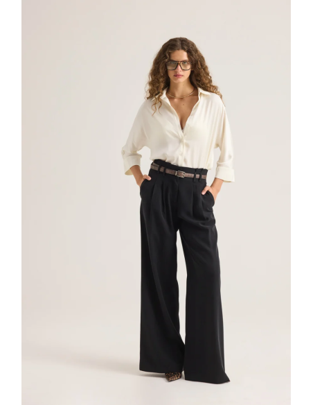 ENZZO Παντελόνα Marilyn 262004-BLACK