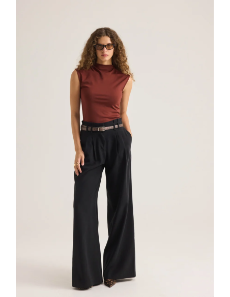 ENZZO Παντελόνα Marilyn 262004-BLACK