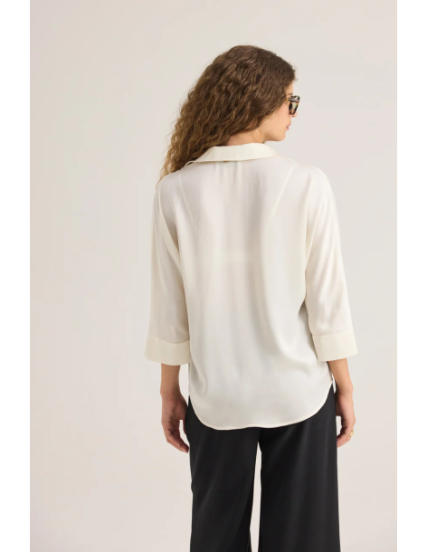 ENZZO Πουκάμισο Maritina 262065-CREAM