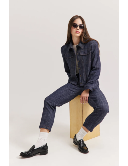 ENZZO Παντελόνι Haven 262094-DENIM