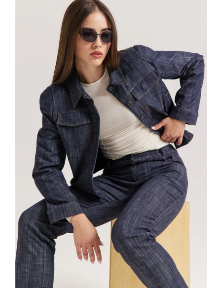 ENZZO Παντελόνι Haven 262094-DENIM