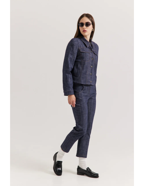 ENZZO Παντελόνι Haven 262094-DENIM