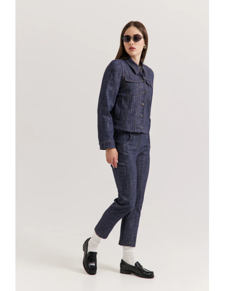 ENZZO Παντελόνι Haven 262094-DENIM
