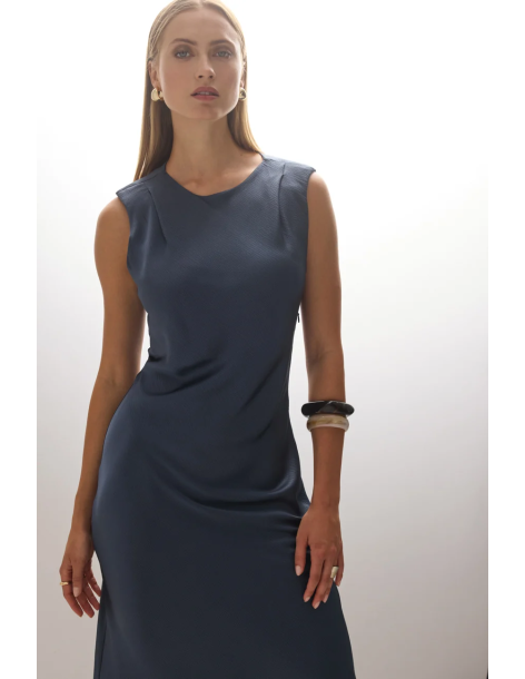 ENZZO Φόρεμα Martina 262006-ΜΠΛΕ ΡΑΦ