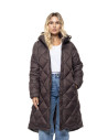 SPLENDID μακρύ Puffer πανωφόρι με κουκούλα 56-101-069-ΚΑΦΕ