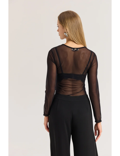 ENZZO Μπλούζα Charlize 262187-ΜΑΥΡΟ 2