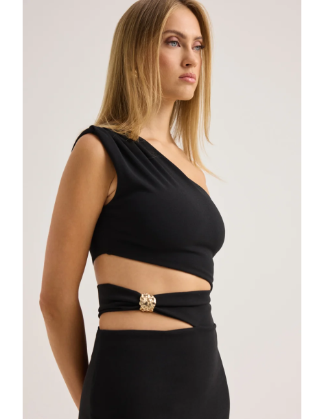 ENZZO Φόρεμα Libby 262344-ΜΑΥΡΟ