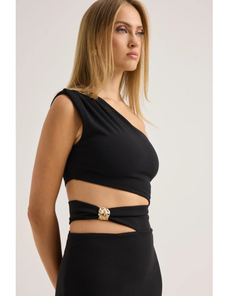 ENZZO Φόρεμα Libby 262344-ΜΑΥΡΟ