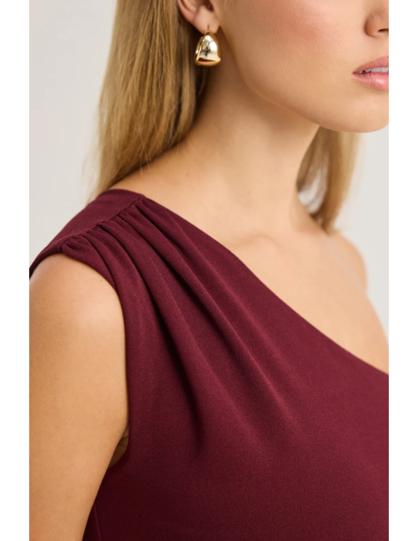ENZZO Φόρεμα Libby 262344-ΜΠΟΡΝΤΟ