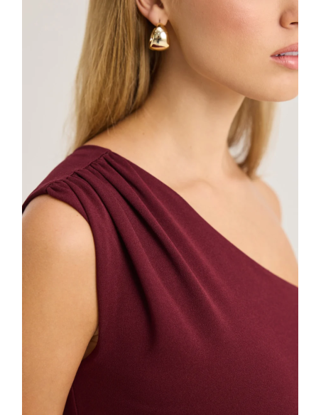 ENZZO Φόρεμα Libby 262344-ΜΠΟΡΝΤΟ