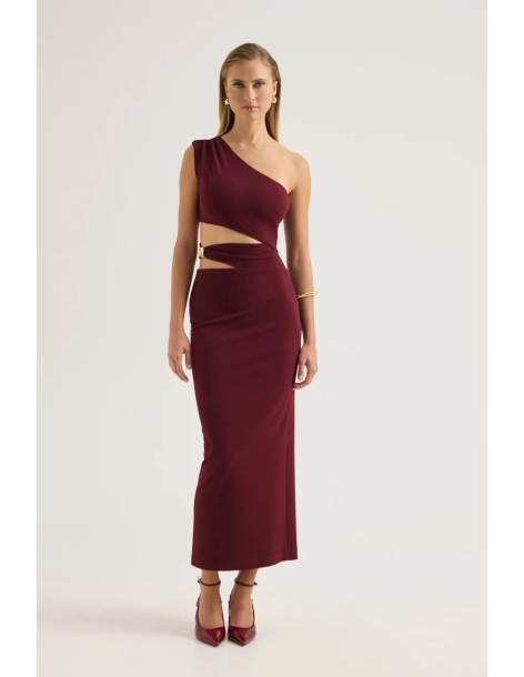 ENZZO Φόρεμα Libby 262344-ΜΠΟΡΝΤΟ