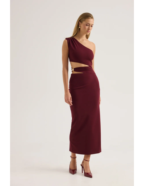 ENZZO Φόρεμα Libby 262344-ΜΠΟΡΝΤΟ