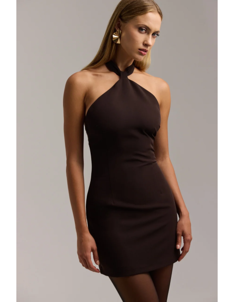ENZZO Φόρεμα Ameline 262341-ESPRESSO 2