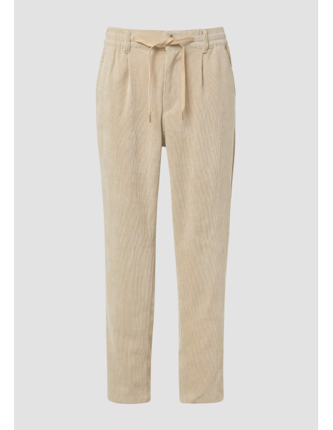 S.OLIVER Ankle cord pants with elastic waistband 2170192-8401 2