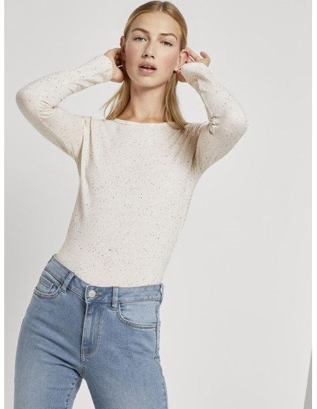 TOM TAILOR μακρυμάνικη μπλούζα 1022079-24979 | BON FASHION